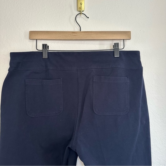 Susan Graver Weekend Navy Pants - Size Large - Picture 5 of 7
